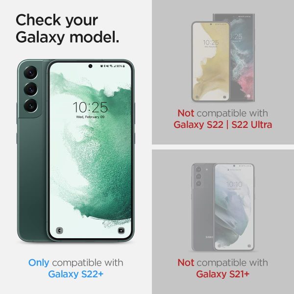 Galaxy S22 Plus Neo Flex Solid HD Flexible Protector – 2 PACK – AFL04144 – Clear - Image 6