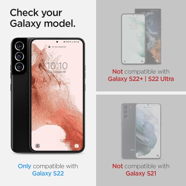 Galaxy S22 Neo Flex Solid HD Flexible Protector – 2 PACK – AFL04150 – Clear - Image 2