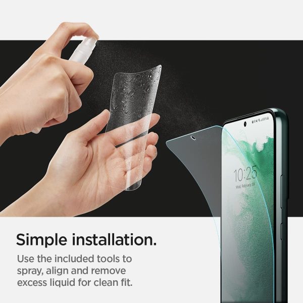 Galaxy S22 Plus Neo Flex Solid HD Flexible Protector – 2 PACK – AFL04144 – Clear - Image 3