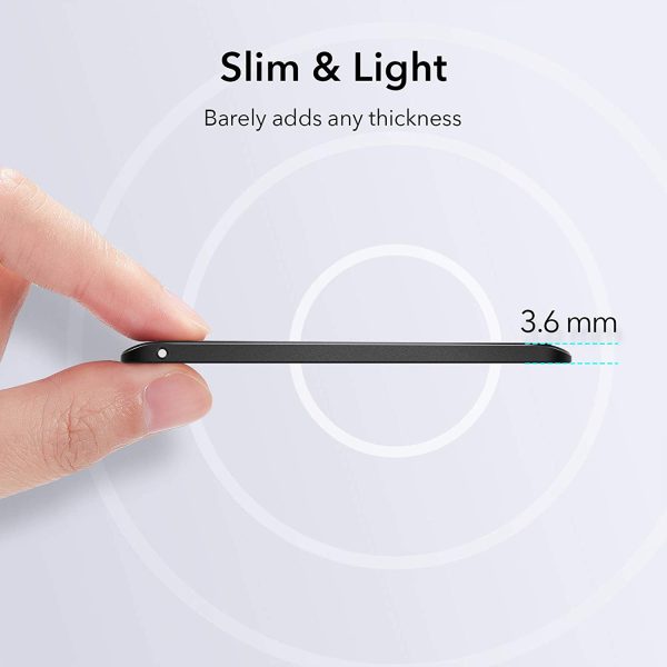 ESR Boost Phone Kickstand, Vertical and Horizontal Stand with Adjustable Angle upto 60 Degree - Black / Silver / Blue - Image 3