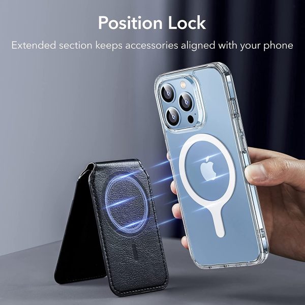 Universal Ring 360 by ESR make every case a Magsafe Enabled Case for Android & iPhone - 2 PACK - White - Image 3