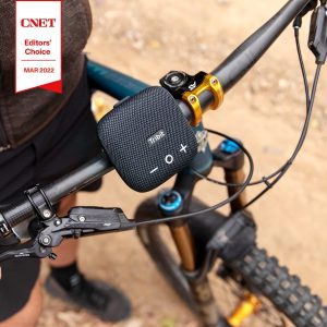 Tribit StormBox Micro 2 Portable Speaker 90dB Loud Sound Deep Bass IP67 Waterproof Small Speaker Built-in Strap, 12H Playtime, 120ft Bluetooth Range - black - Image 2