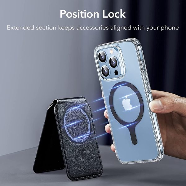 Universal Ring 360 by ESR make every case a Magsafe Enabled Case for Android & iPhone - 2 PACK - Black - Image 5