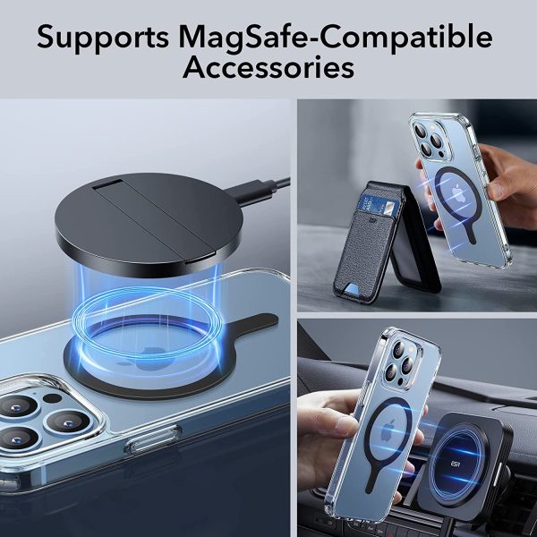 Universal Ring 360 by ESR make every case a Magsafe Enabled Case for Android & iPhone - 2 PACK - Black - Image 7