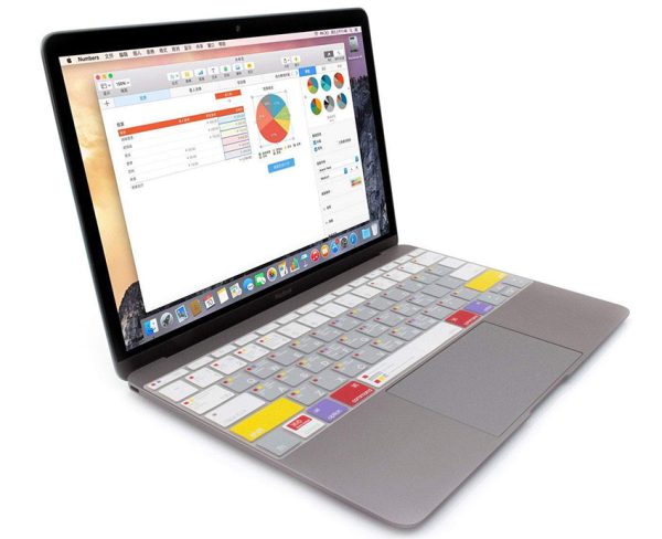 jcpal-keyboard-protector-verskin-macos-shortcut-keyboard-protector-us-layout-macbook-air-11-3433494531_2048x MacBook Pro 13" M1 Touch Bar Variant VerSkin MacOS Shortcut TPU Keyboard Protector by JCPAL - Also for MacBook Pro 16" 2019 Touch Bar Variant - US Layout - JCP2395 - Image 7