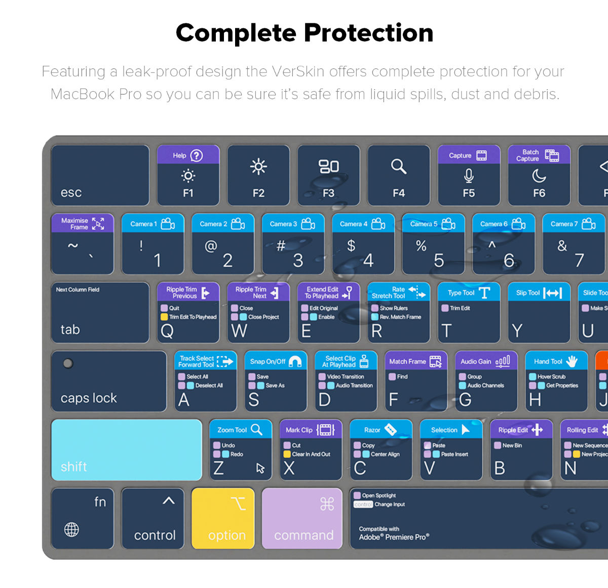 keyboard protector jcpal adobe premiere macbook 14 shortcuts 7