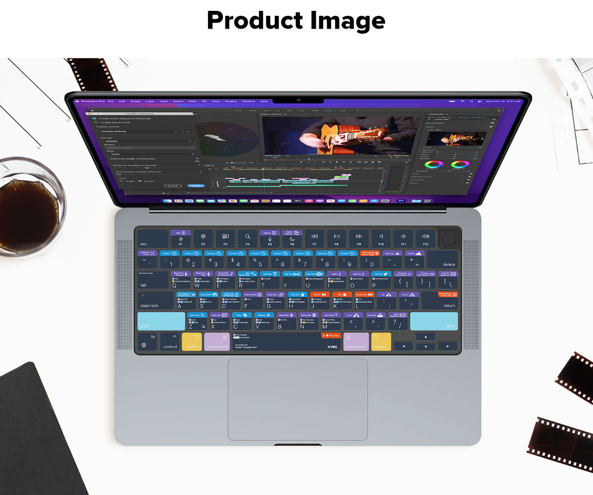 keyboard protector jcpal adobe premiere macbook 14 shortcuts 8