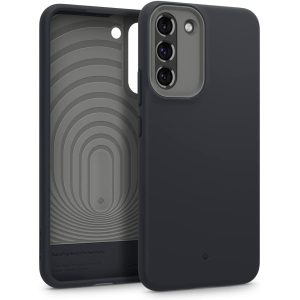 Galaxy S22 Plus NanoPop Dual tone Liquid Silicone Case by Caseology - Black Sesame - ACS03971