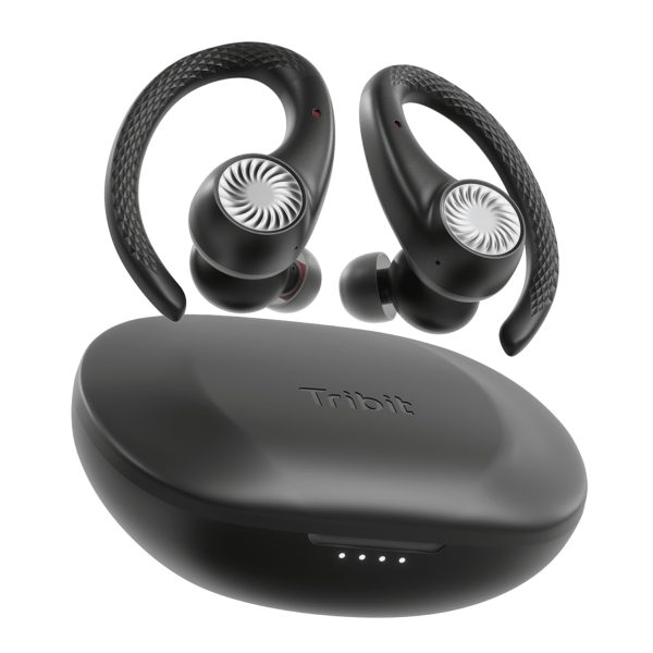 Tribit MoveBuds H1 Earbuds IPX8 Waterproof by SGS and 65H Playtime for Intense Sports Bluetooth 5.2 Earphones with Transparency Mode - Image 1