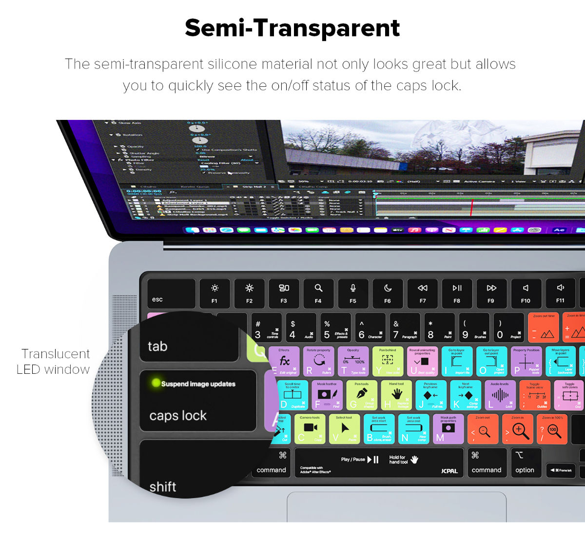 verskin jcpal macbook 14 macbook 16 adobe after effects keyboard protector 6