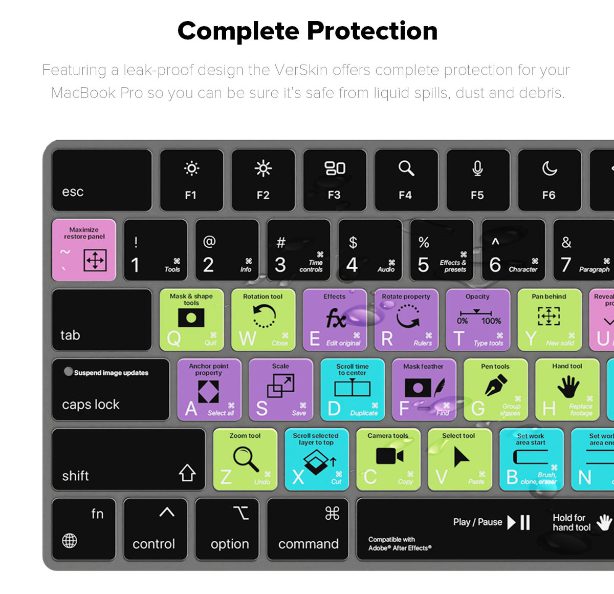 verskin jcpal macbook 14 macbook 16 adobe after effects keyboard protector 7