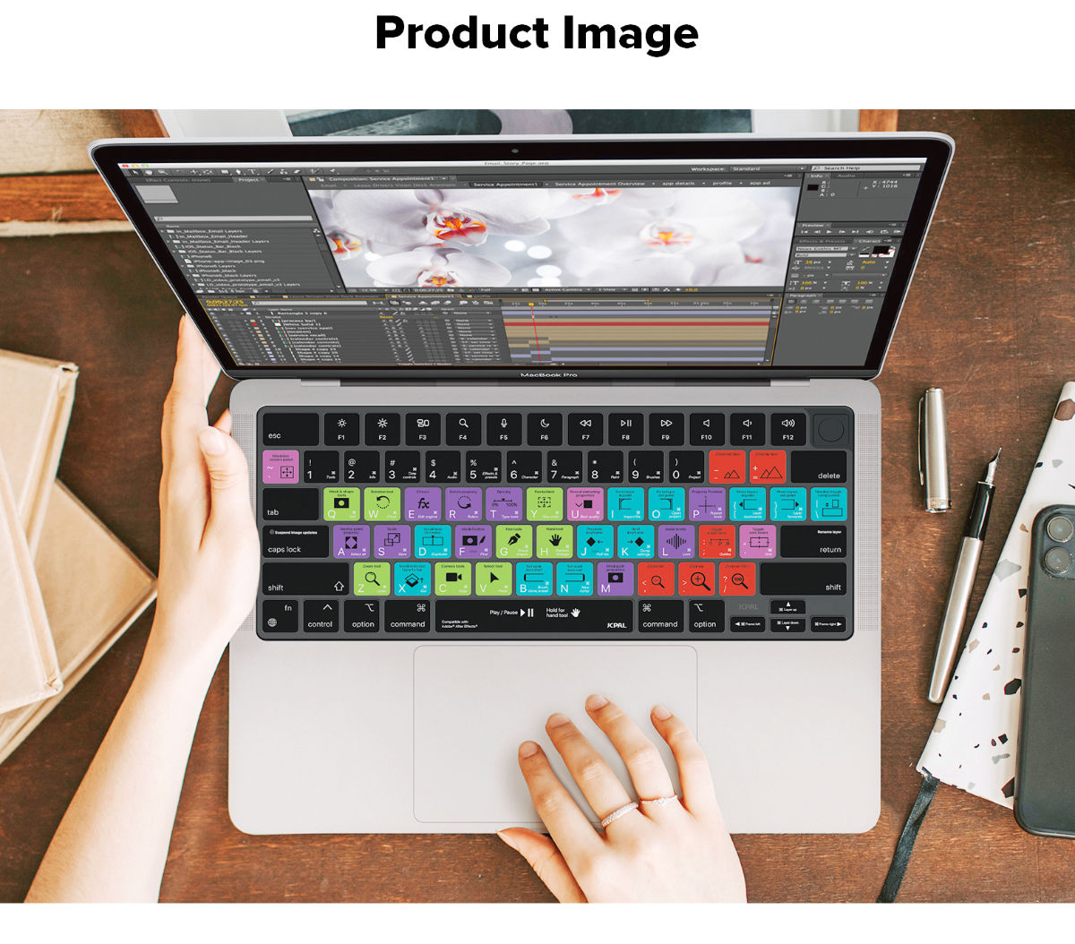 verskin jcpal macbook 14 macbook 16 adobe after effects keyboard protector 8