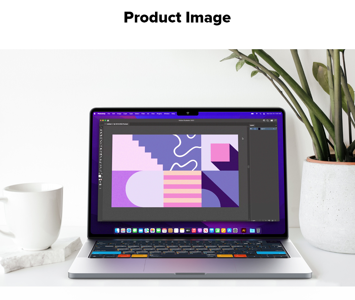 verskin macbook 14 macbook 16 adobe illustrator keyboard protector 8