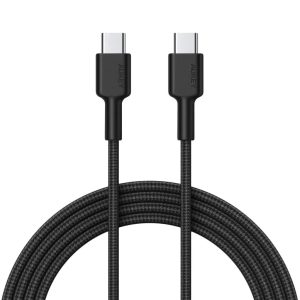 Aukey 0.9m USB-C to USB-C Cable USB 2.0 - 0.9 meter - 3 feet - CB-CD45 - Black