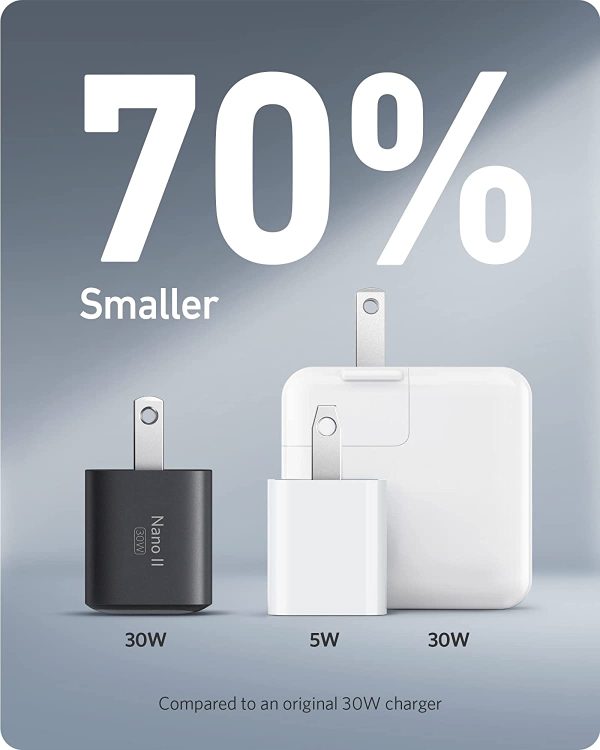 Anker 30W 711 Charger, Compact Fast Charger for MacBook , iPhone, Galaxy, Pixel & more - EU Plug - A2146L11 - Image 7