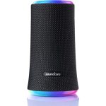 Anker Soundcore Flare 2 Bluetooth Speaker, with IPX7 Waterproof Protection and 360° Sound for Backyard and Beach Party, 20W Wireless Speaker with PartyCast, EQ Adjustment, and 12-Hour Playtime, Black - A3165H11
