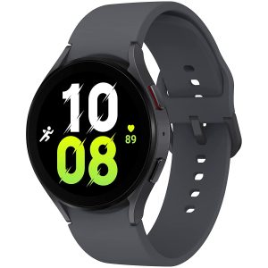 Galaxy Watch 5 44mm Bluetooth Smartwatch w/Body, Health, Fitness and Sleep Tracker, Improved Battery, Sapphire Crystal Glass, Enhanced GPS Tracking - Gray