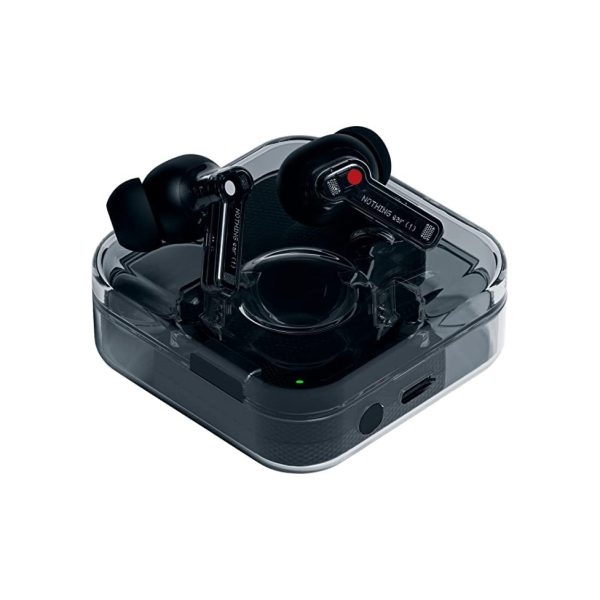 Nothing Ear 1 Wireless Earbuds, 3 High Def Microphones, AI Powered Environmental Noise Cancellation - Carbon Neutral Black - Image 4