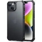Apple iPhone 14 Plus Air Armor Rugged TPU Case - Frosted Black