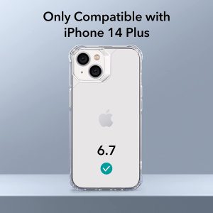 Apple iPhone 14 Plus Air Armor Rugged TPU Case - Clear - Image 2