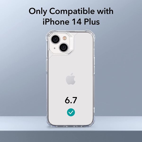 Apple iPhone 14 Plus Air Armor Rugged TPU Case - Clear - Image 2