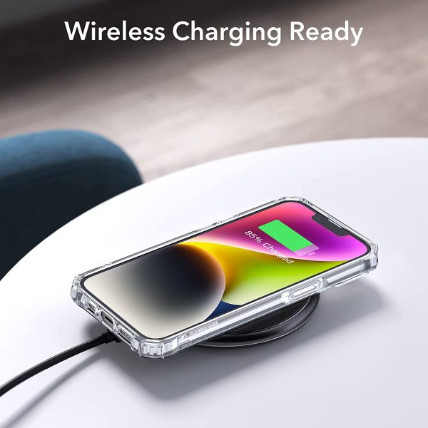 Apple iPhone 14 Plus Air Armor Rugged TPU Case - Clear - Image 3