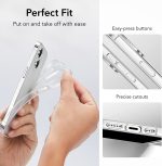 Apple iPhone 14 Plus Project Zero Case Series Thin Silicone Cover, Slim Transparent TPU Phone Case - Clear - Image 5