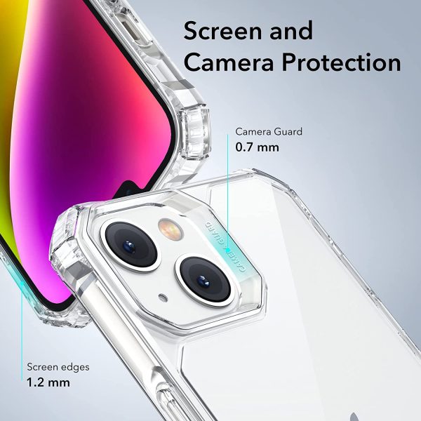Apple iPhone 14 Plus Air Armor Rugged TPU Case - Clear - Image 4