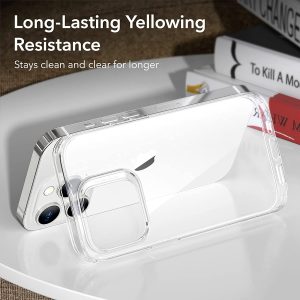 Apple iPhone 14 Pro Max Project Zero Case Series Thin Silicone Cover, Slim Transparent TPU Phone Case - Clear - Image 7