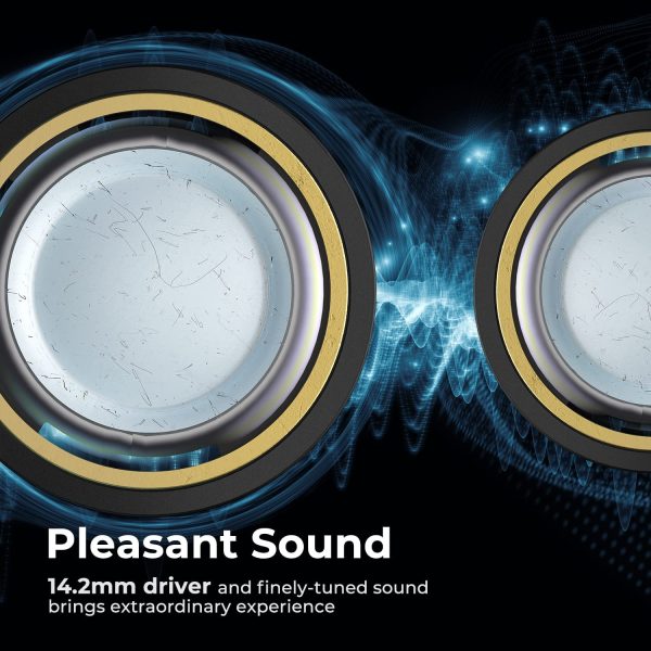 SoundPEATS True Air 3 Wireless Earbuds Mini Bluetooth V5.2 Earphones with Qualcomm QCC3040 and aptX-Adaptive, 4-Mic and CVC 8.0 Noise Cancellation, TrueWireless Mirroring Tech, in-Ear Detection, Game Mode - White - Image 8