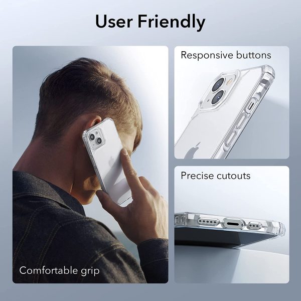 Apple iPhone 14 Plus Air Armor Rugged TPU Case - Clear - Image 6