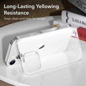 Apple iPhone 14 Plus Project Zero Case Series Thin Silicone Cover, Slim Transparent TPU Phone Case - Clear - Image 9