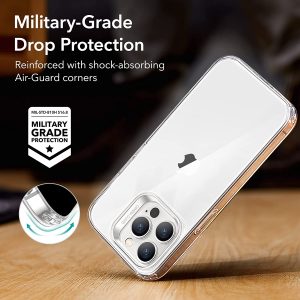 Apple iPhone 14 Pro Max Project Zero Case Series Thin Silicone Cover, Slim Transparent TPU Phone Case - Clear - Image 8