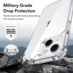 Apple iPhone 14 Plus Air Armor Rugged TPU Case - Clear - Image 7