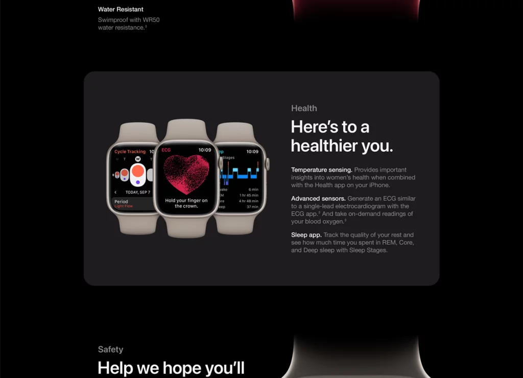 Apple Watch Series 8 45 mm GPS Starlight Color Starlight Band