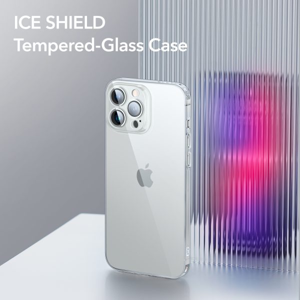 Apple iPhone 14 Pro Max Ice Shield Echo Tempered Glass Case by ESR - Clear - Image 5