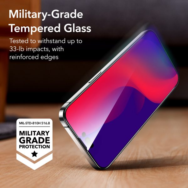 Apple iPhone 14 Pro Screen Shield Glass Protector 2 PACK with Easy Installation Frame by ESR - Image 3