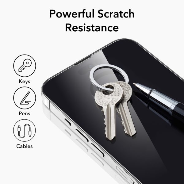Apple iPhone 14 Pro Screen Shield Glass Protector 2 PACK with Easy Installation Frame by ESR - Image 4
