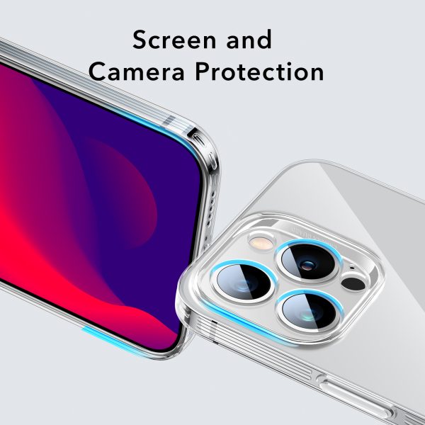 Apple iPhone 14 Pro Max Ice Shield Echo Tempered Glass Case by ESR - Clear - Image 10