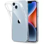 Apple iPhone 14 Plus Project Zero Case Series Thin Silicone Cover, Slim Transparent TPU Phone Case - Clear