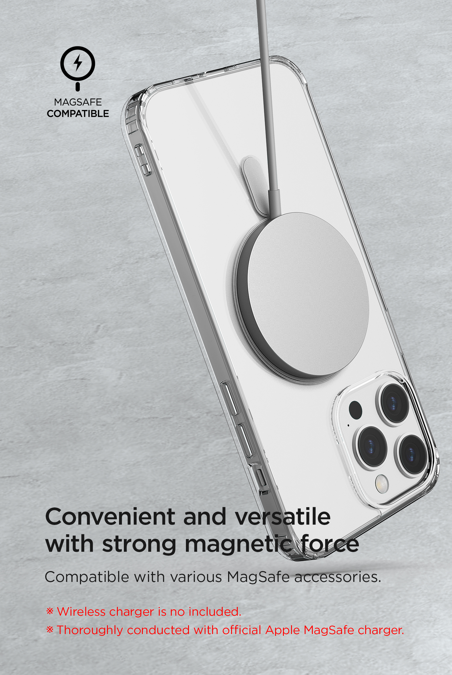 Cargador Benks Magsafe Stand Para iPhone 15/ Pro/ Max/ Plus