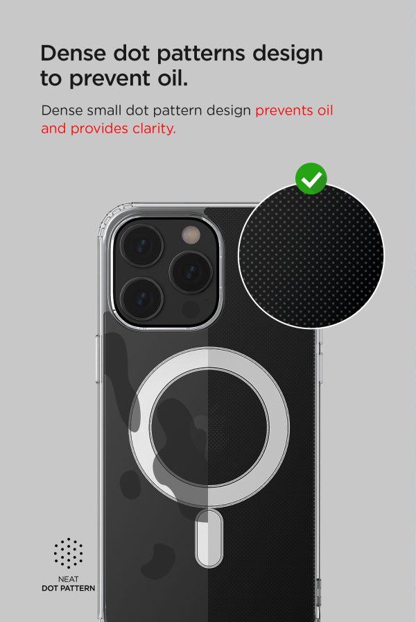 09 iPhone 14 Pro Max Crystal Mixx Non-Slip Grip Case, Magsafe Clear but Sturdy Case with Tempered Glass Screen and Camera Protector By VRS Design - Clear - Image 9