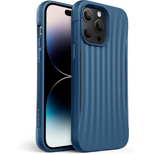iPhone 14 Pro Raptic Clutch Case, Military Grade 10ft Drop Protection Case - Blue - Image 1