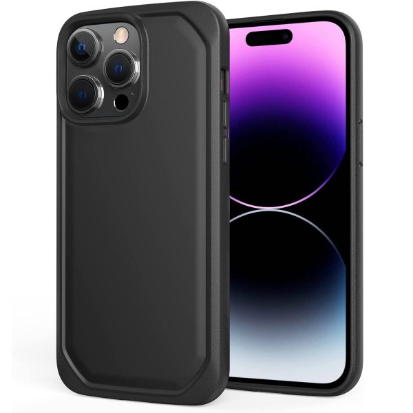 iPhone 14 Pro Max Raptic Slim Case, Military Grade 6ft Drop Protection, Shockproof, Anti-Yellowing Technology Case -  Black - Image 1