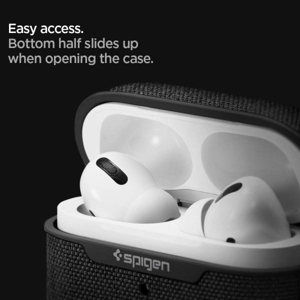 Apple AirPods Pro (2019) Case Spigen Urban Fit - Black - ASD00572 - Image 3