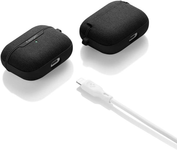 Apple AirPods Pro (2019) Case Spigen Urban Fit - Black - ASD00572 - Image 2