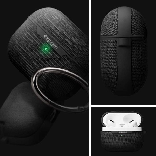Apple AirPods Pro (2019) Case Spigen Urban Fit - Black - ASD00572 - Image 4