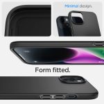 Apple iPhone 14 Plus Thin Fit Slim Case by Spigen - ACS04773 - Matte Black - Image 7