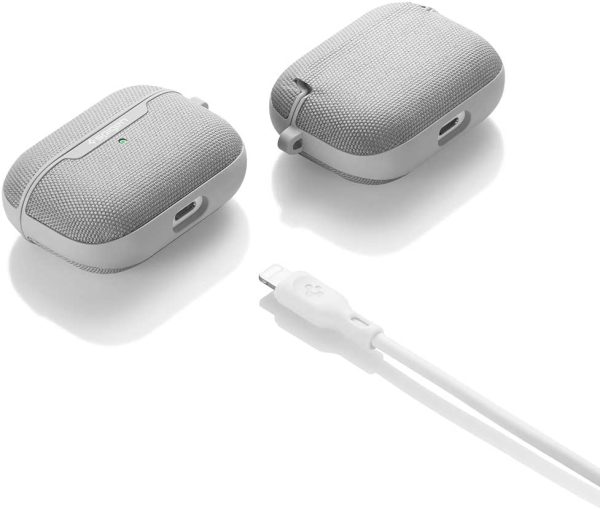 615iCax88bL._AC_SL1000_ Apple AirPods Pro (2019) Case Spigen Urban Fit - Gray - ASD00573 - Image 9