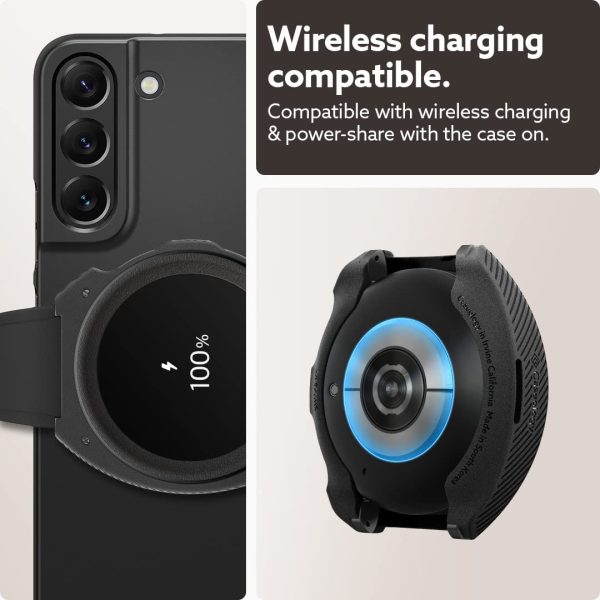 Galaxy Watch 5 Pro Case for 45 mm Vault by Caseology - ACS05138 - Matte Black - Image 3